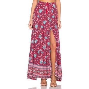 Spell & the Gypsy Folk Town Button
Down Skirt Small